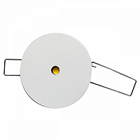 Аварийный светильник централизованного электропитания BS-1390-1x4 LED (=24V) Black серия: ORBITA | код. a10648 | белый Свет